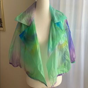 ISSEY MIYAKE multicolored jacket size small
